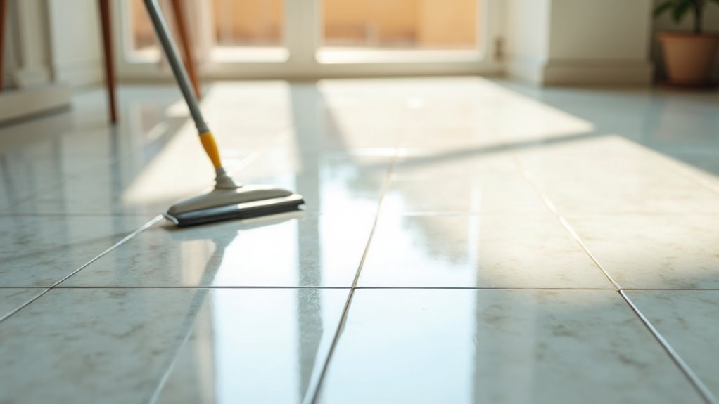 tile floor streak prevention