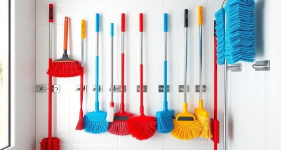 top 14 floor brush holders