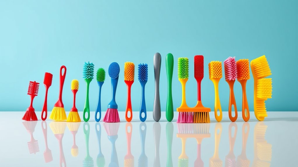 top color coded scrubber sets