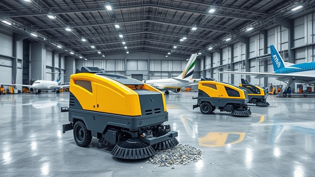 top compact airport sweeper options