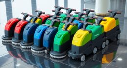 top compact floor scrubbers