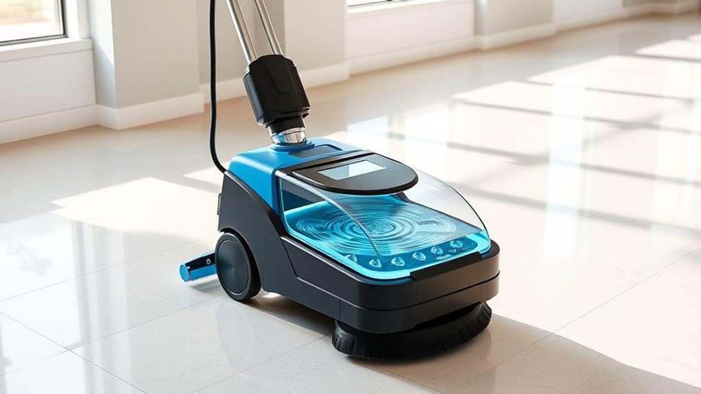 top compact floor scrubbers