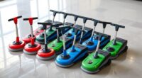 top compact floor scrubbing machines
