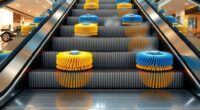 top escalator tread cleaners