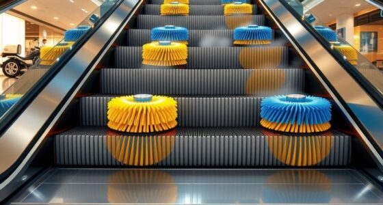 top escalator tread cleaners