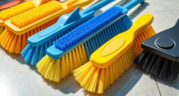top floor scrubber brush options