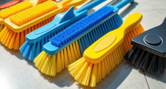 top floor scrubber brush options