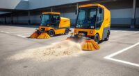 top heavy duty parking sweepers