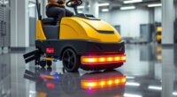 top led floor scrubber options