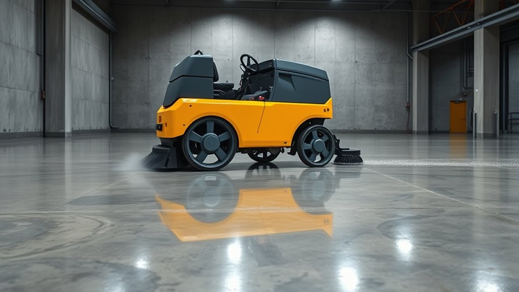 top polished concrete scrubbers
