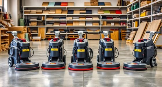 top rental floor machine sets