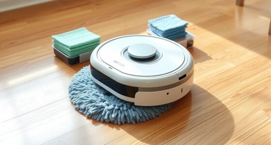 top robot mops with reusable pads