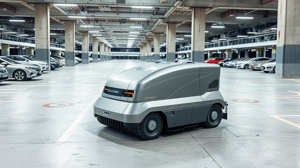 top robot sweepers for parking