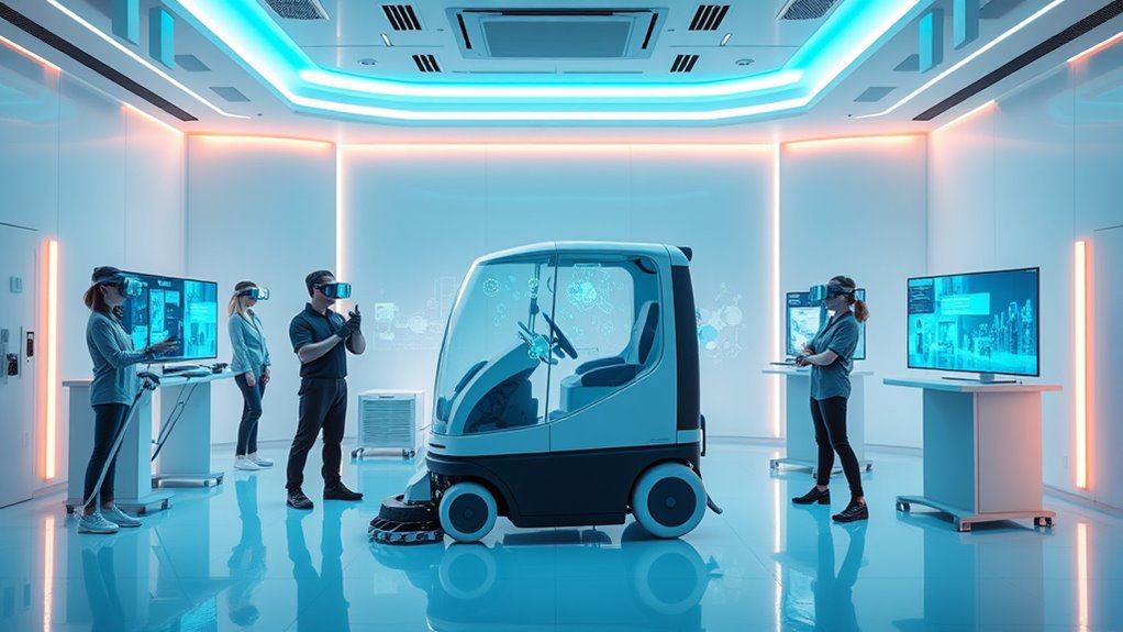 top robotic scrubber training simulators