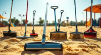 top sand playground sweepers