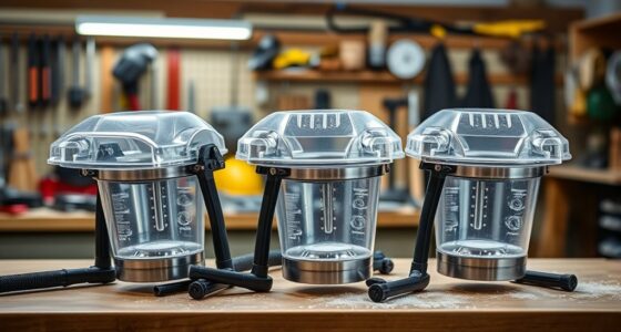 top scarifier dust shroud kits