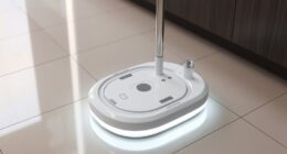 top self draining robot mops