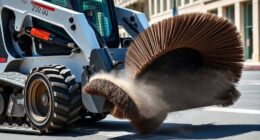 top skid steer sweeper attachments
