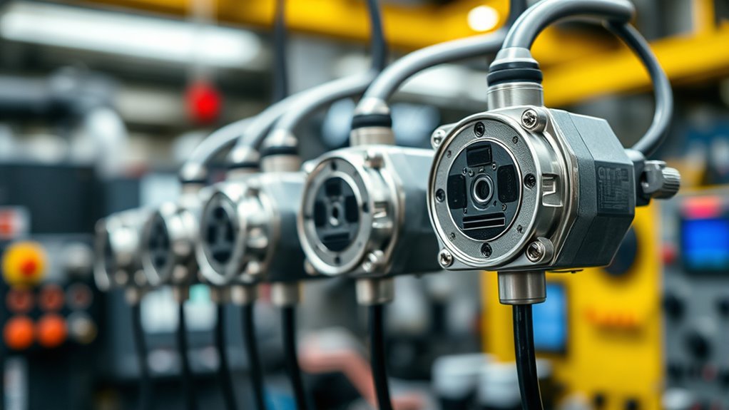 top sweeper vibration sensors