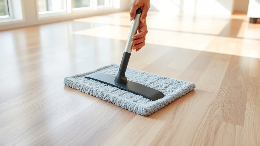 two pass dust removal technique
