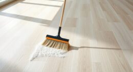 two pass dust sweeping