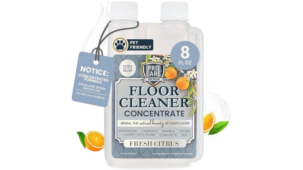u s made citrus floor cleaner