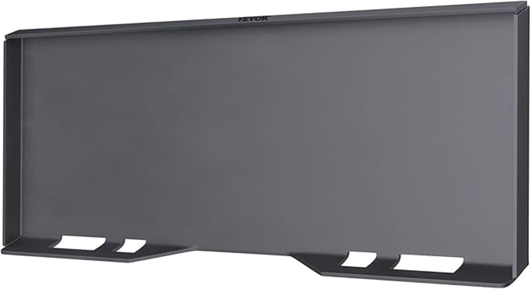 universal skid steer mount plate