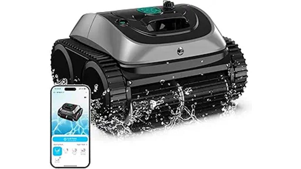 upgraded pool robot vacuum