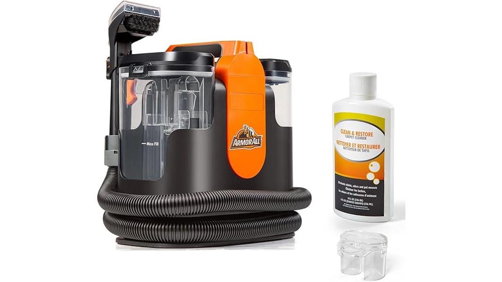 upholstery carpet cleaning tools