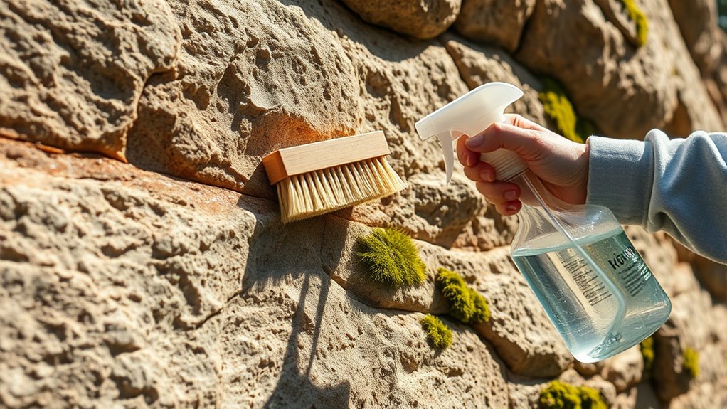 use gentle non abrasive tools