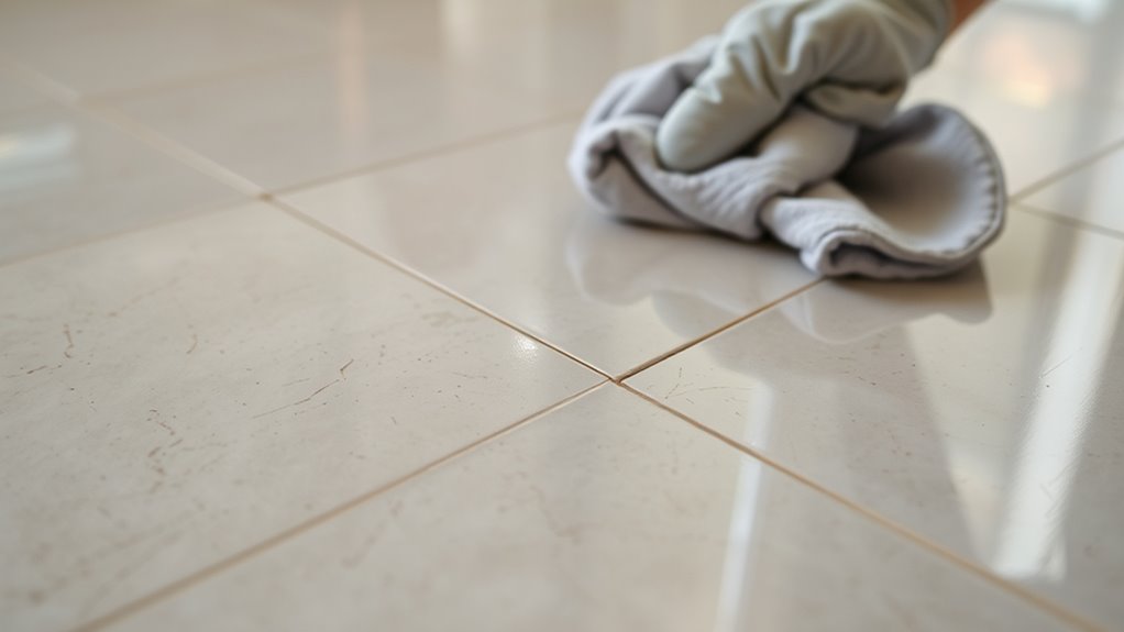 use microfiber mop carefully