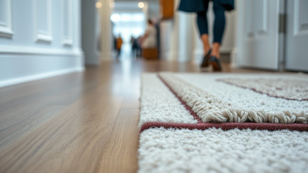 use textured non slip mats