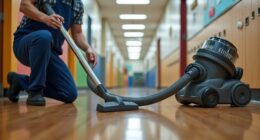 vacuum maintenance for hallways