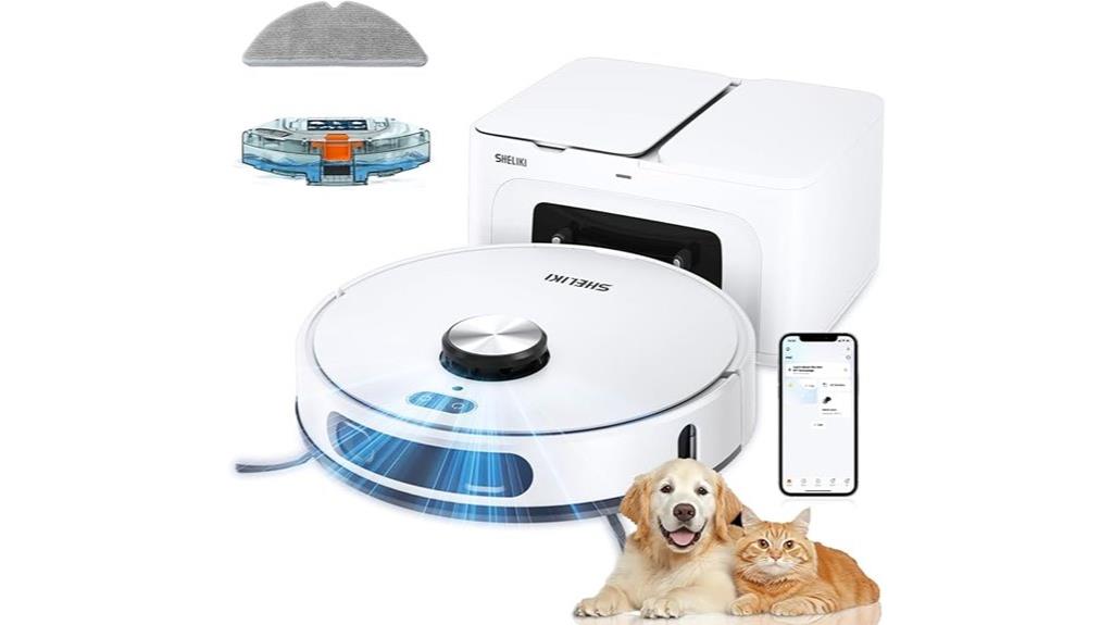 vacuum mop with lidar