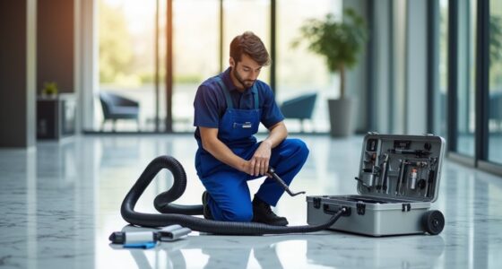 vacuum motor hose inspection