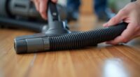 vacuum motor hose inspection