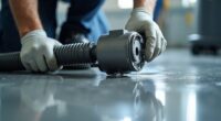 vacuum motor hose inspection