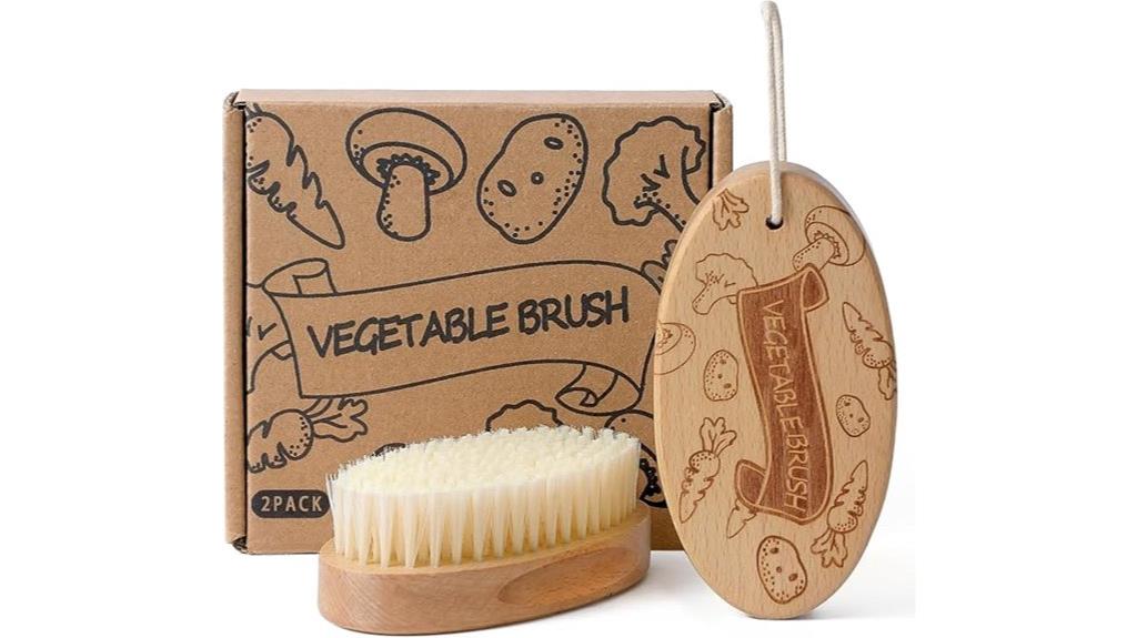 vegetable cleaning brush set