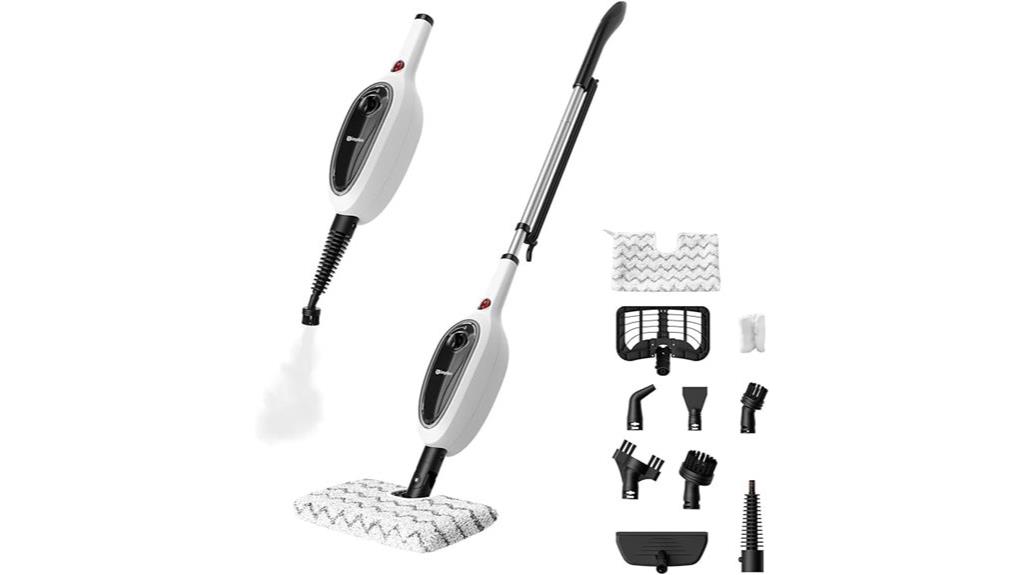 versatile 8 in 1 steam mop