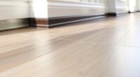 vinyl plank edge cleaning