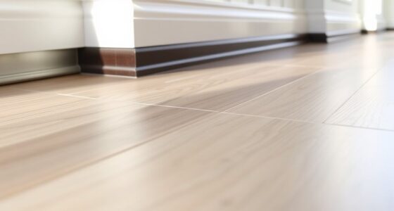 vinyl plank edge cleaning