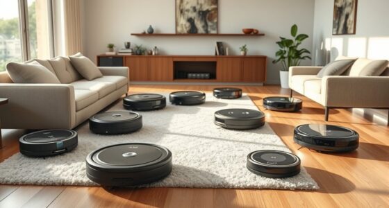 voice controlled robot cleaners