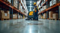 warehouse aisle cleaning errors