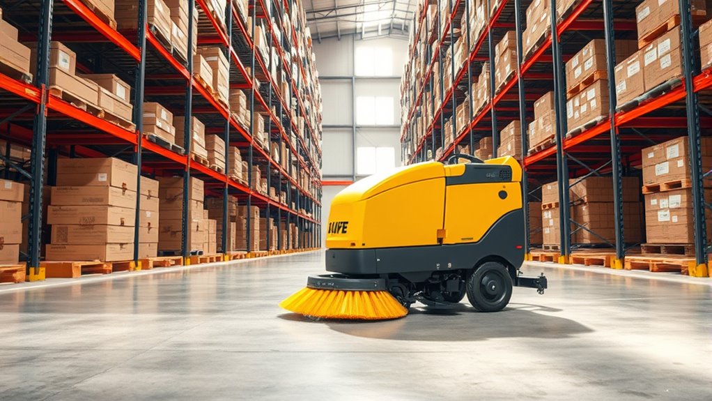 warehouse sweeper selection criteria