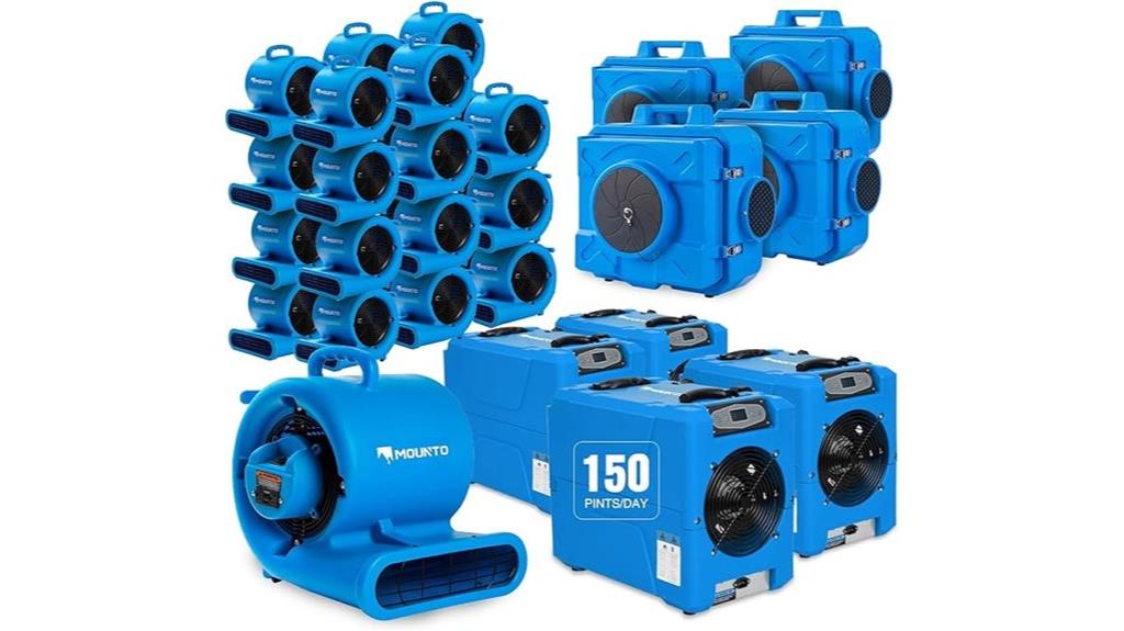 water damage restoration equipment