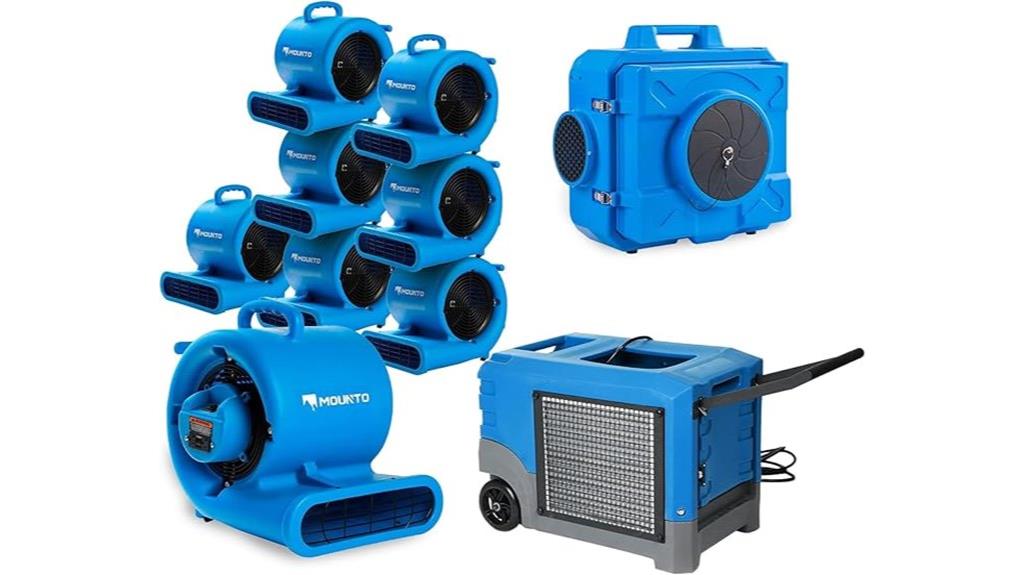 water damage restoration equipment