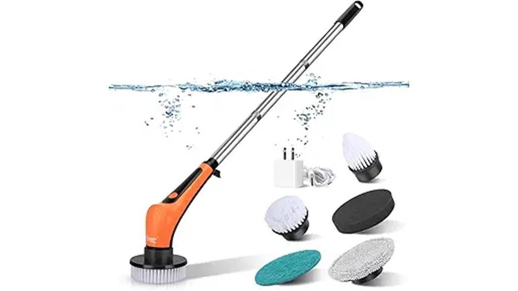 waterproof electric aquarium brush