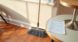 weekly cafe sweeper checklist