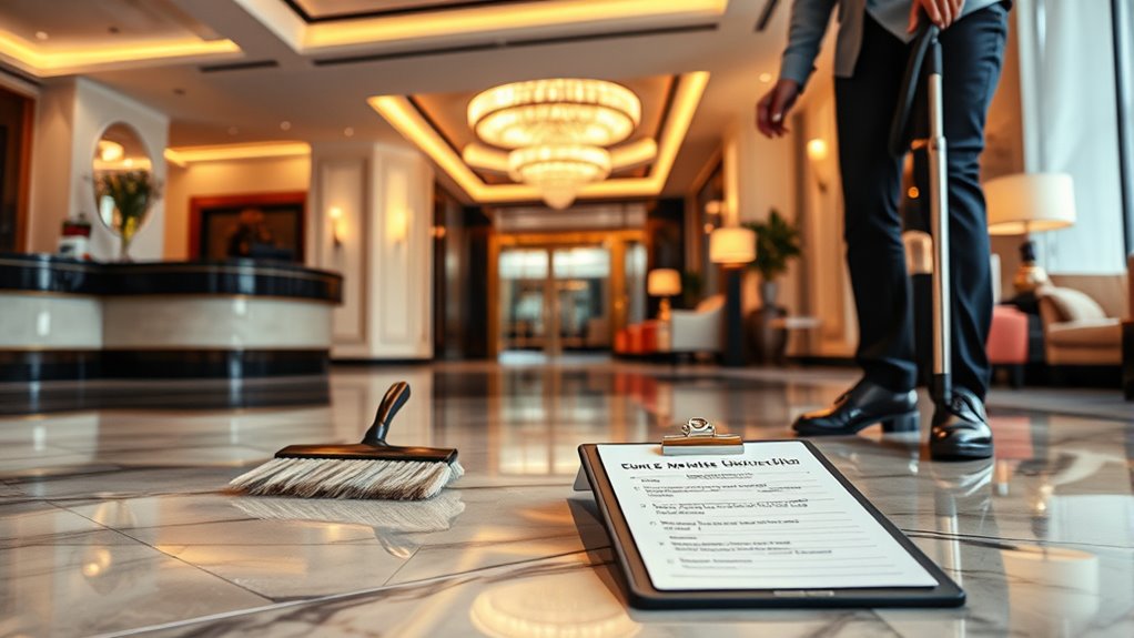 weekly sweeper maintenance routine