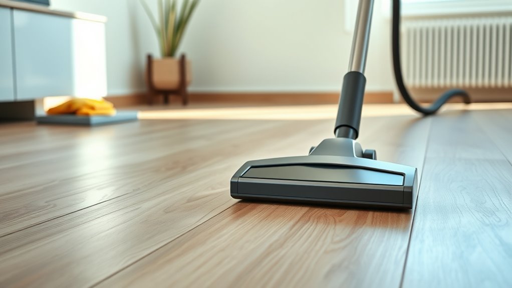 weekly vacuum and dusting